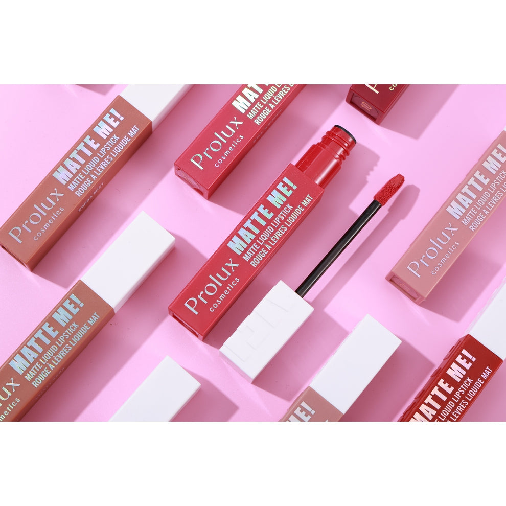 PROLUX Nudes Matte Me Liquid Lipstick / 24pcs Display