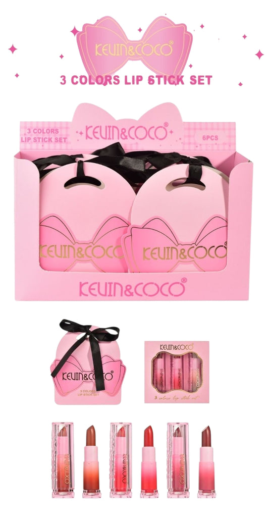 KEVIN&COCO Lipstick Set / 6set Display