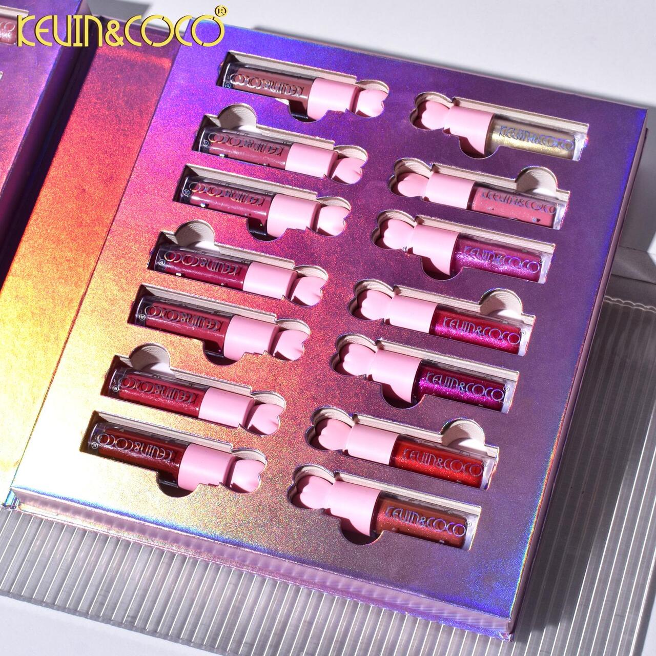 KEVIN&COCO 28 Colors Lipgloss makeup set