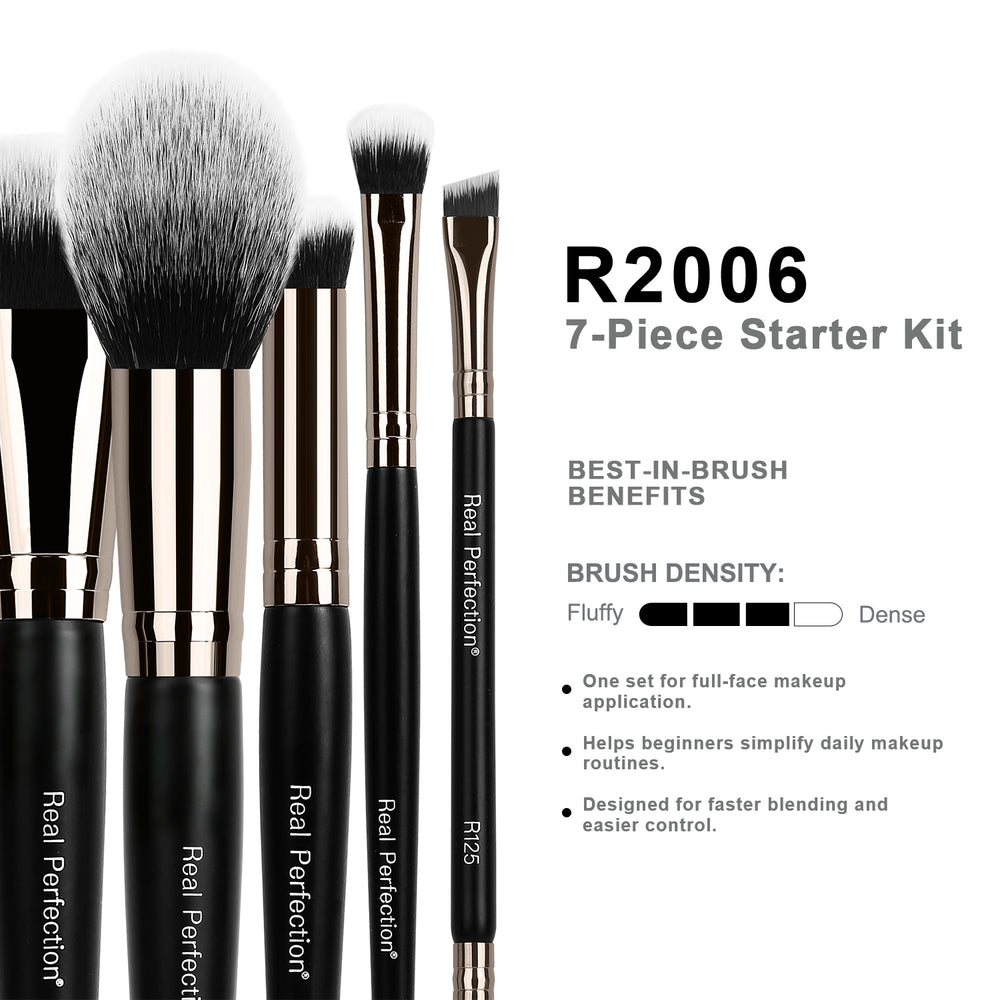 REAL PERFECTION 7pcs Brush & Sponge Set / 3pcs pack