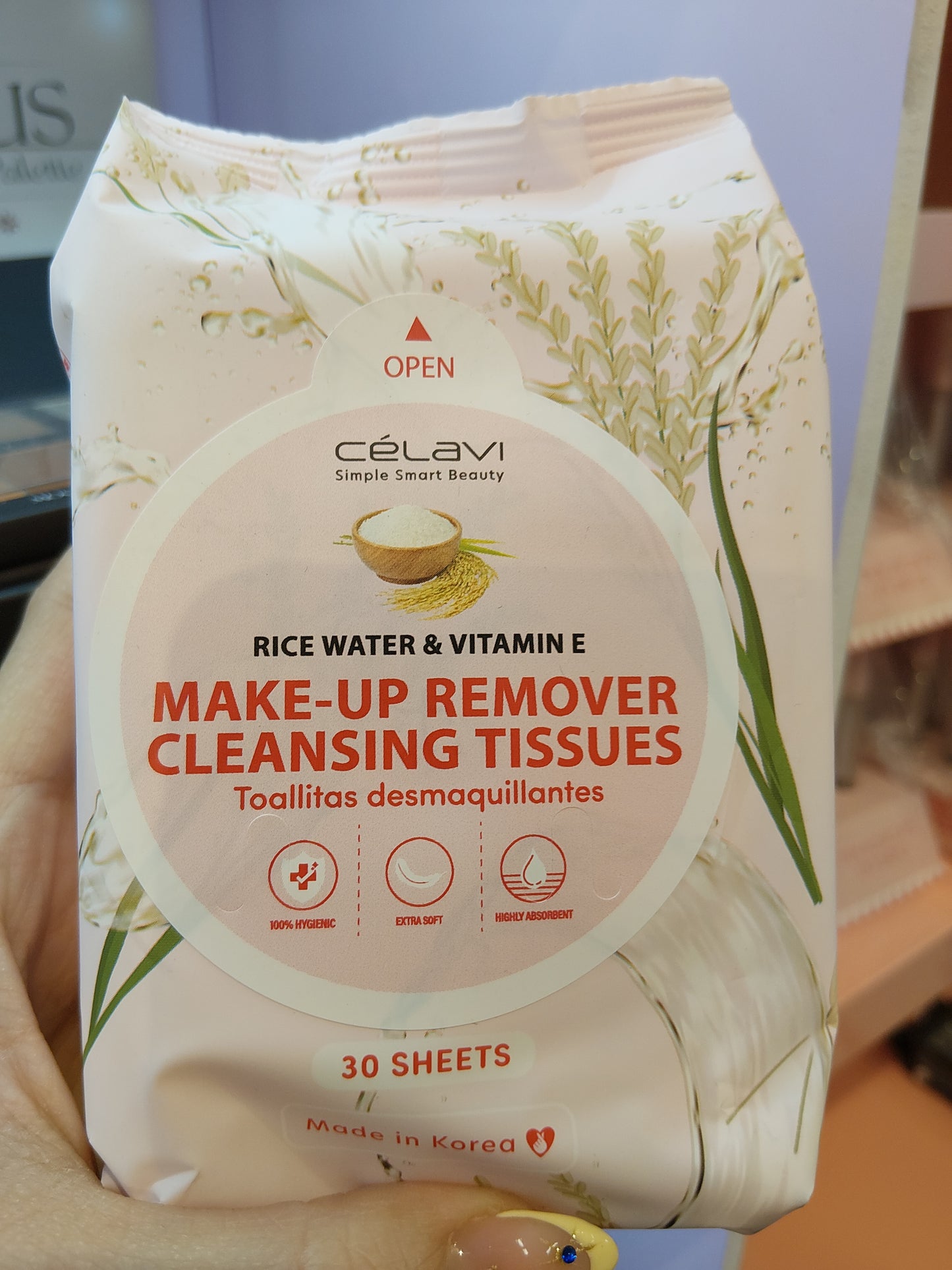 CELAVI MAKE-UP REMOVER 6ps