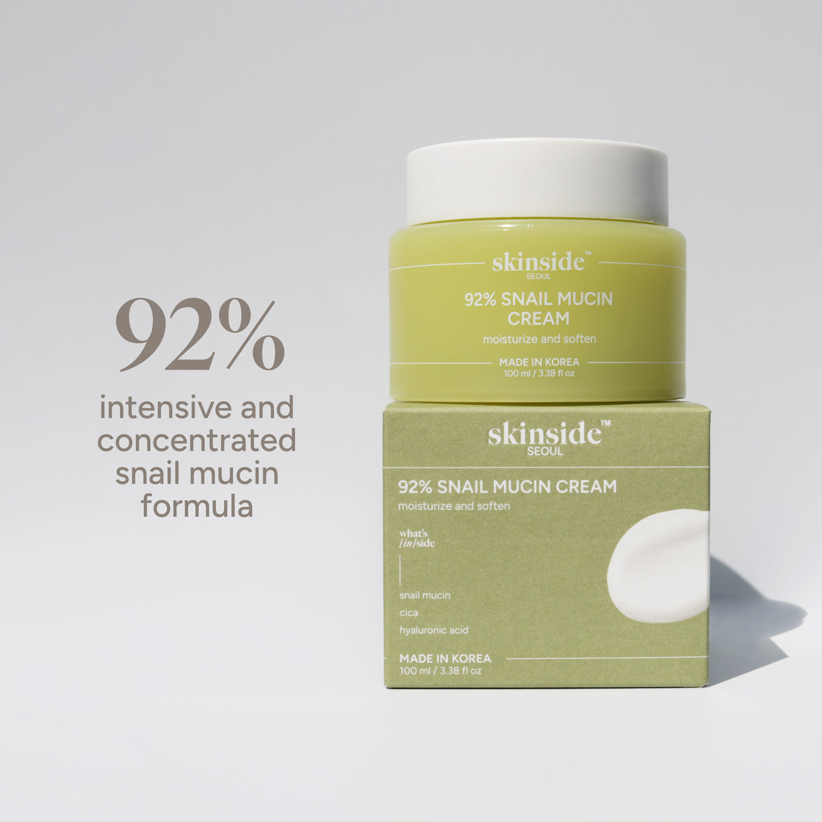 Skinside SEOUL 96% Snail Mucin Cream 100ml
