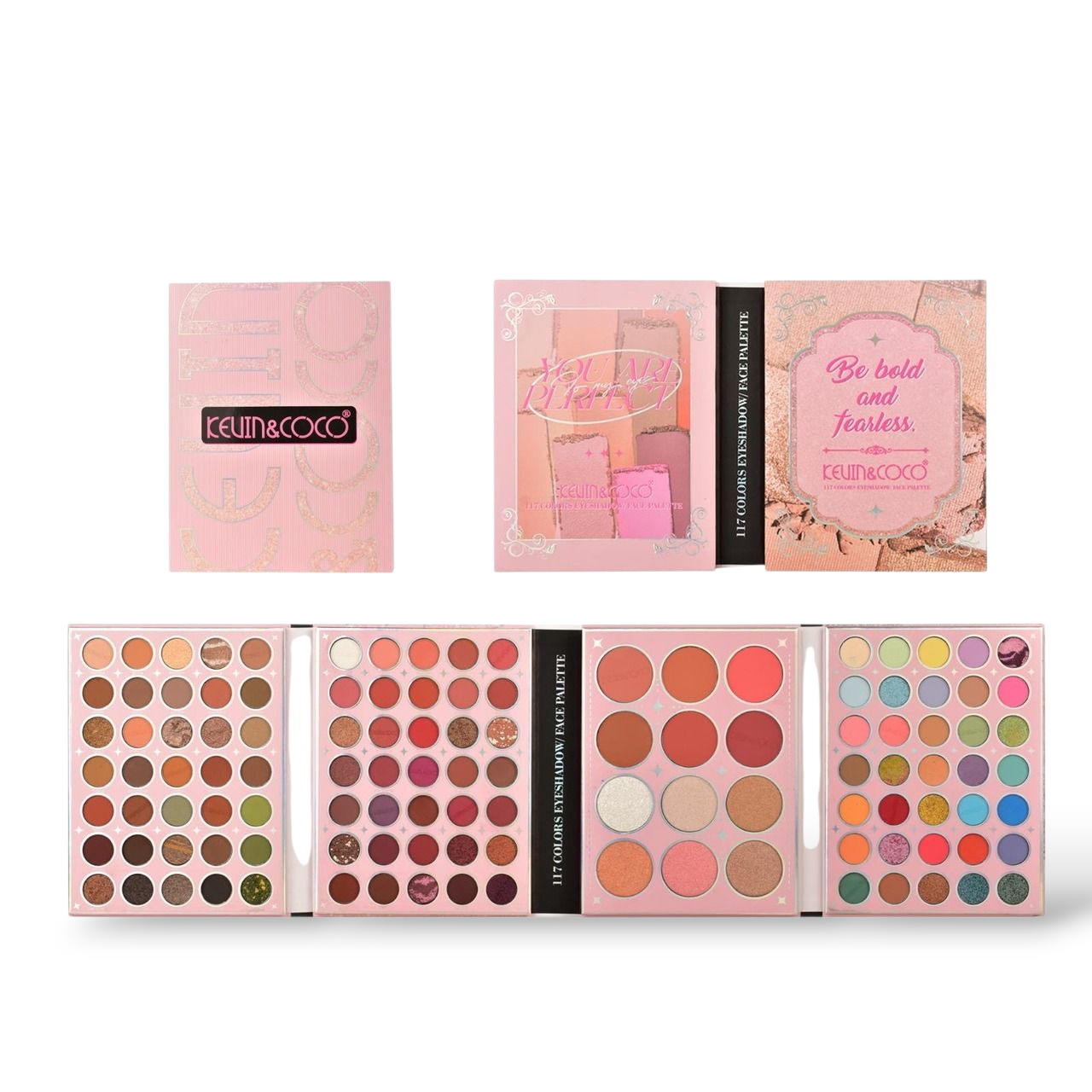KEVIN&COCO 117 Colors Face Palette