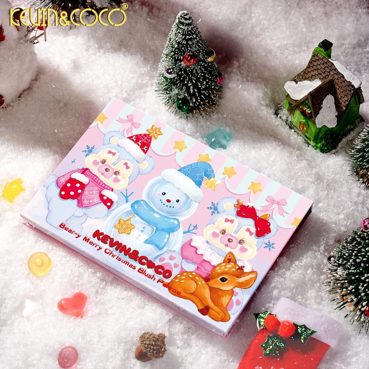 KEVIN&COCO Blush Palette #KC2083 / 6PCS Display