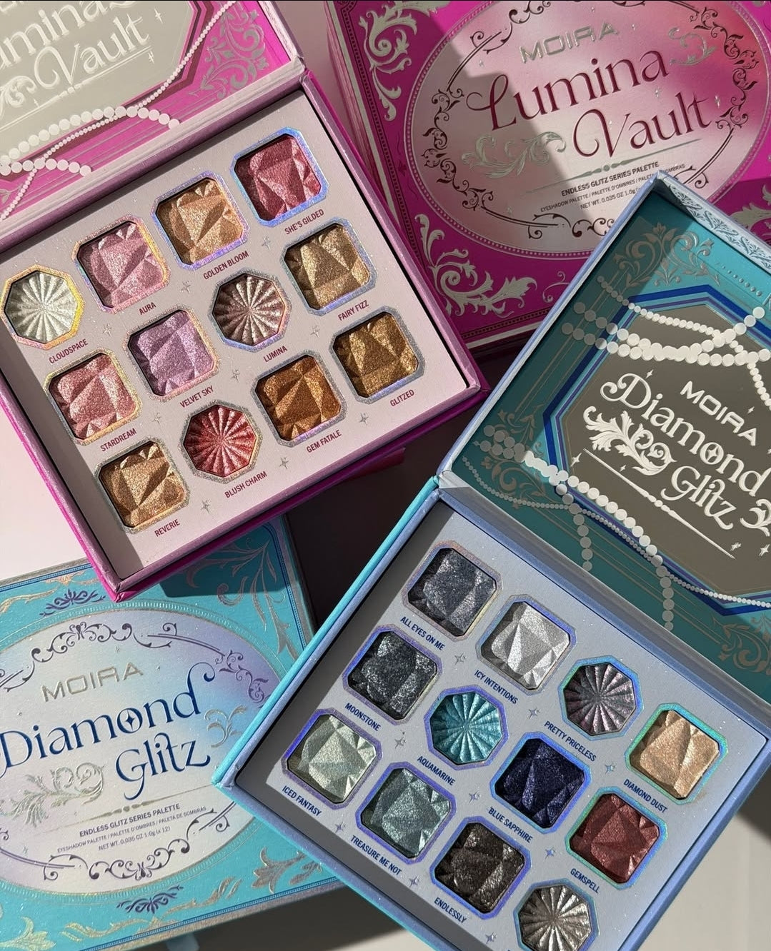 MOIRA Endless Glitz Series Palette / 3pcs Box