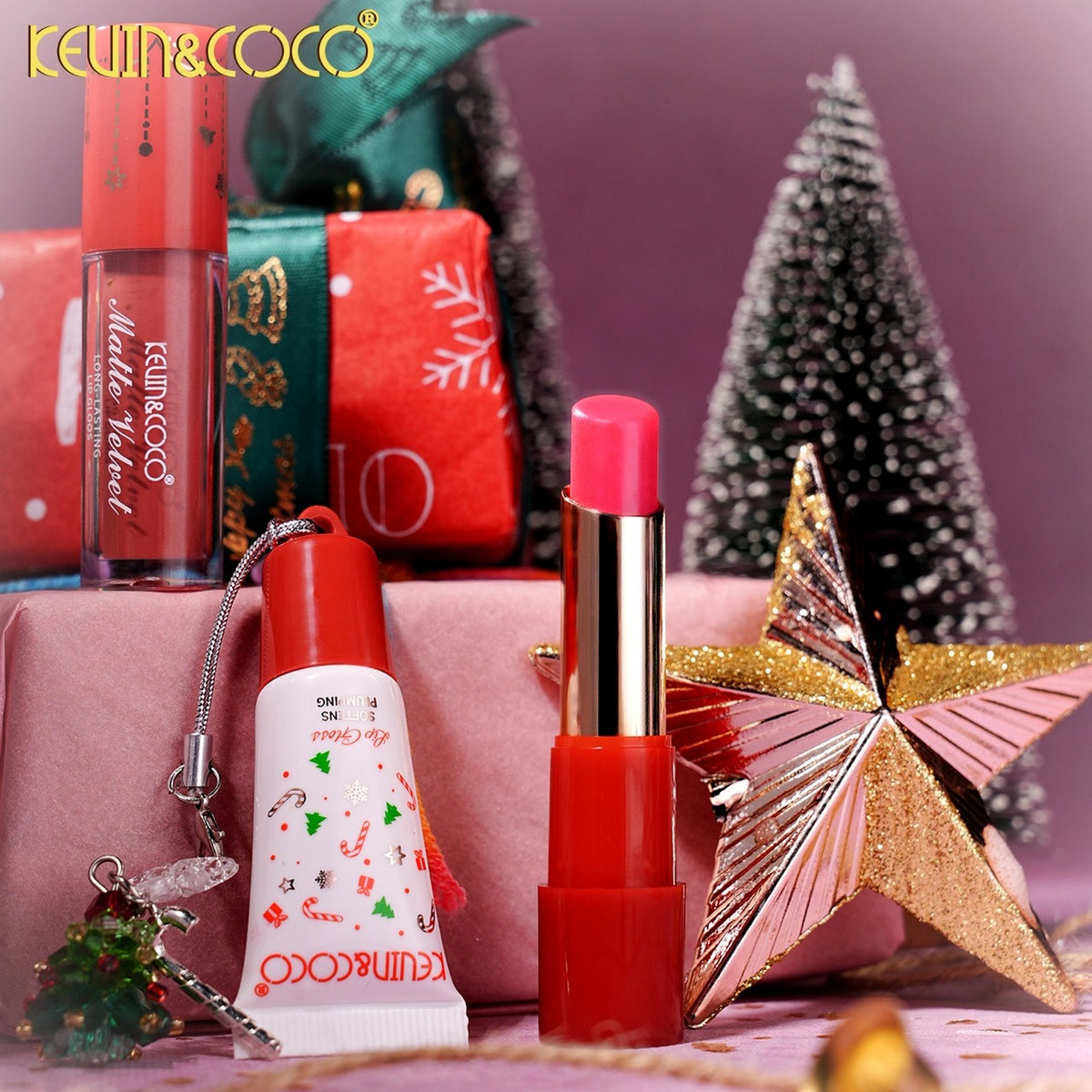KEVIN&COCO Winter Whisper Lip Set #KC1957 / 6pack Display