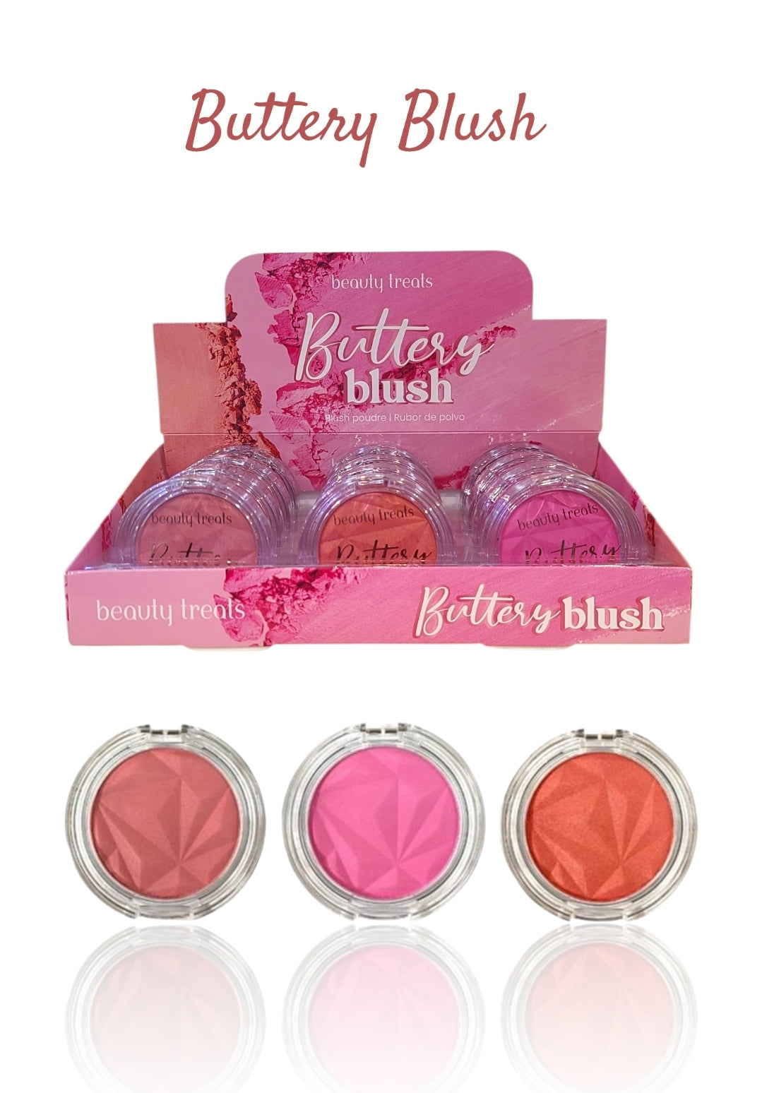 BEAUTY TREATS Butters Blush / 12pcs Display