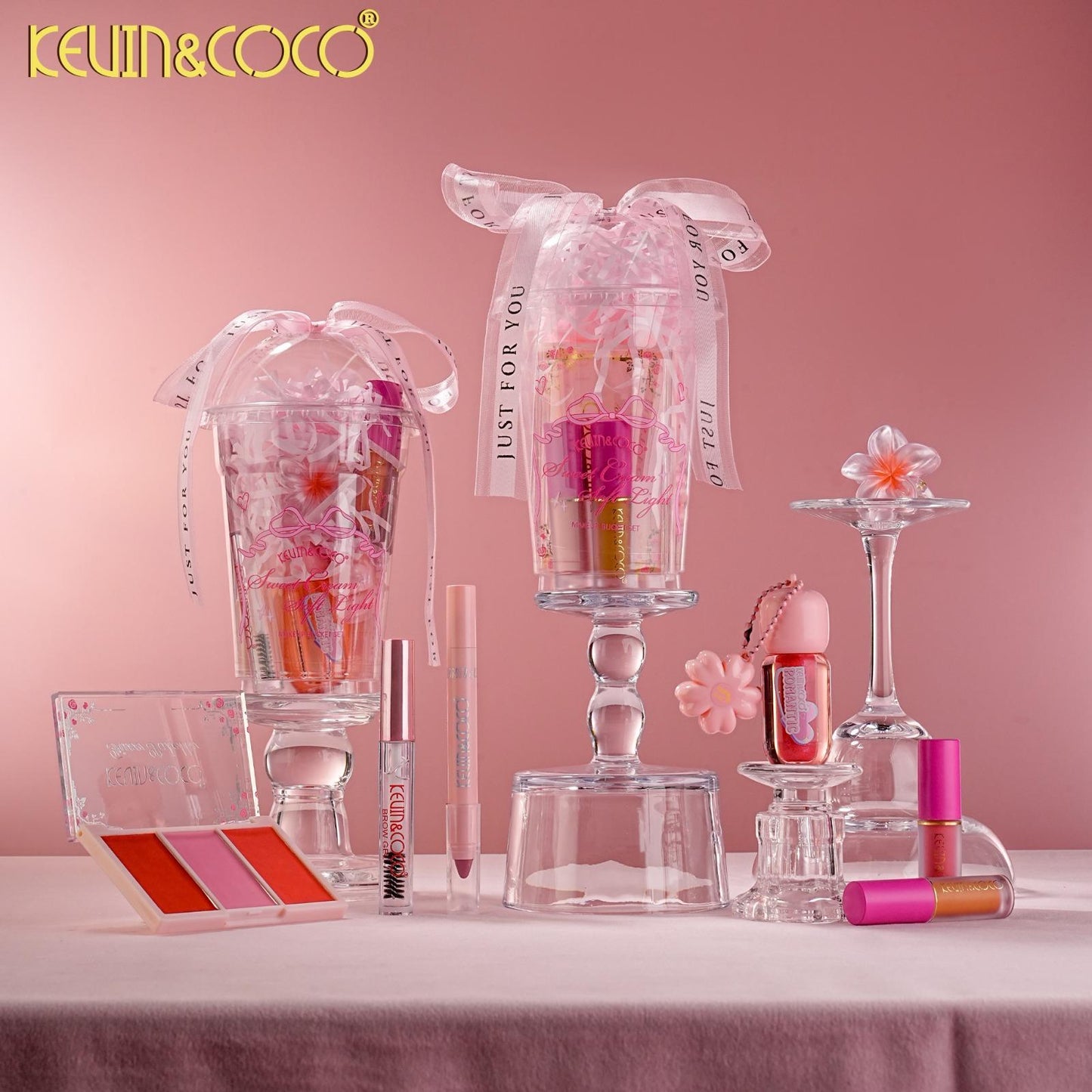 KEVIN&COCO Makeup Bucket Set / 6 Set Display