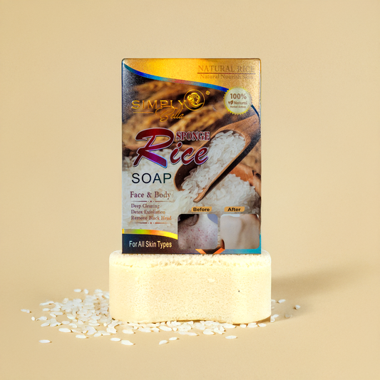 SIMPLY BELLA Soap | Sponge Rice | 12pcs Display