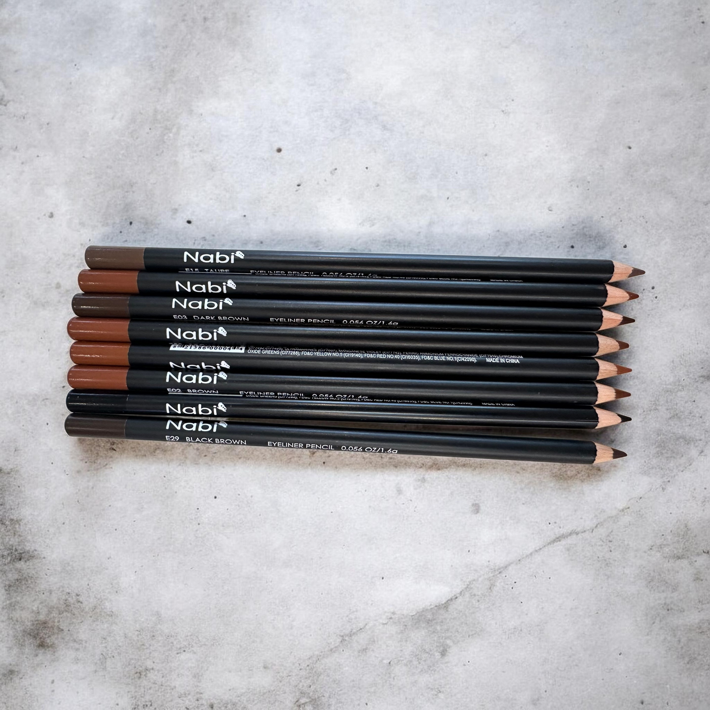 NABI Eyeliner Pencil / 12pcs pack