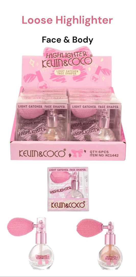 KEVIN&COCO Loose Highlighter / 6pcs Box