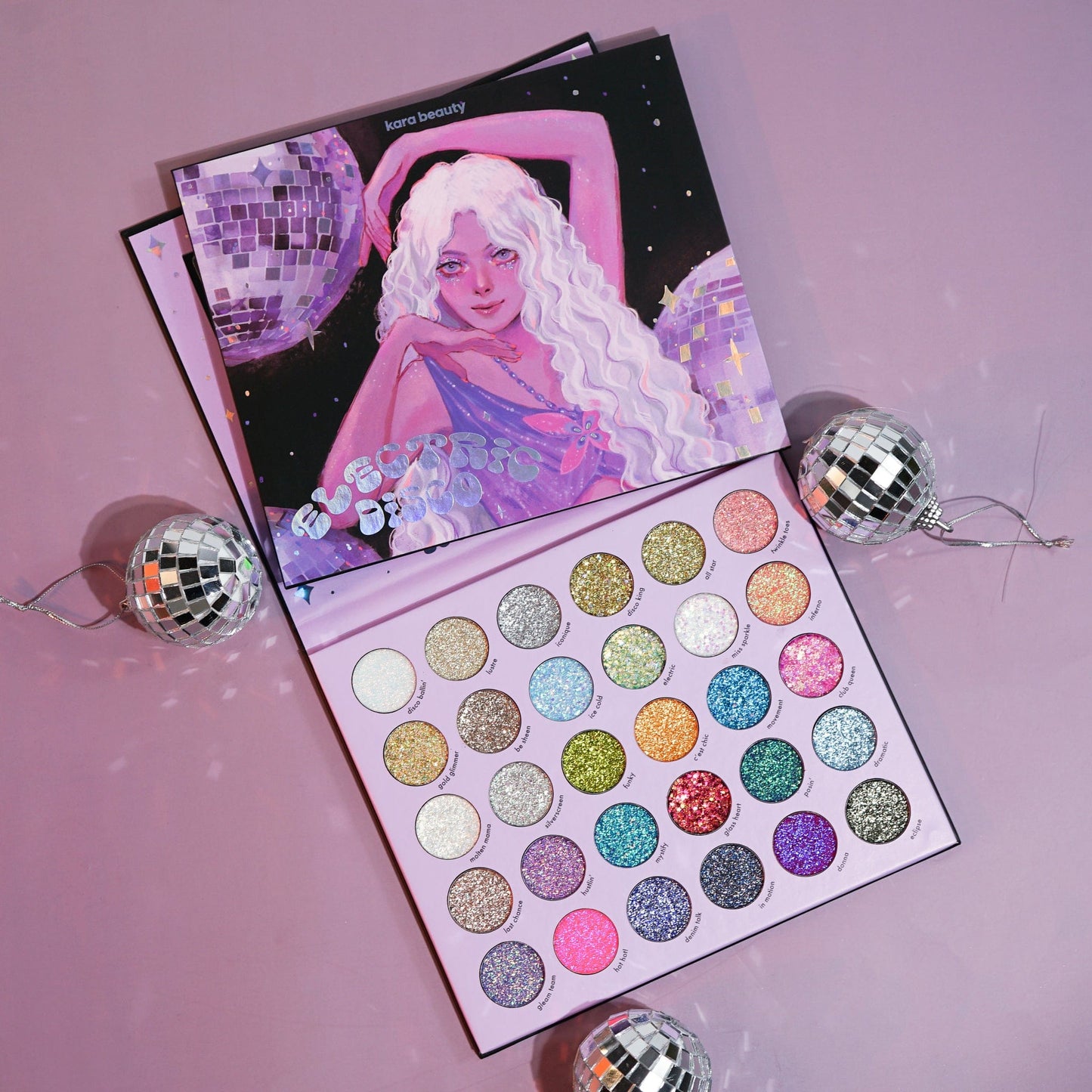 KARA BEAUTY Electric Disco Glitter Palette