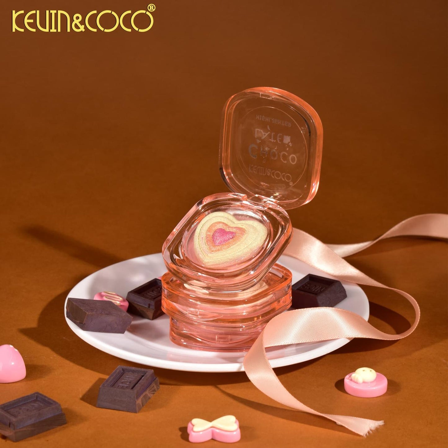 KEVIN&COCO Chocolate Highlighter / 24pcs display