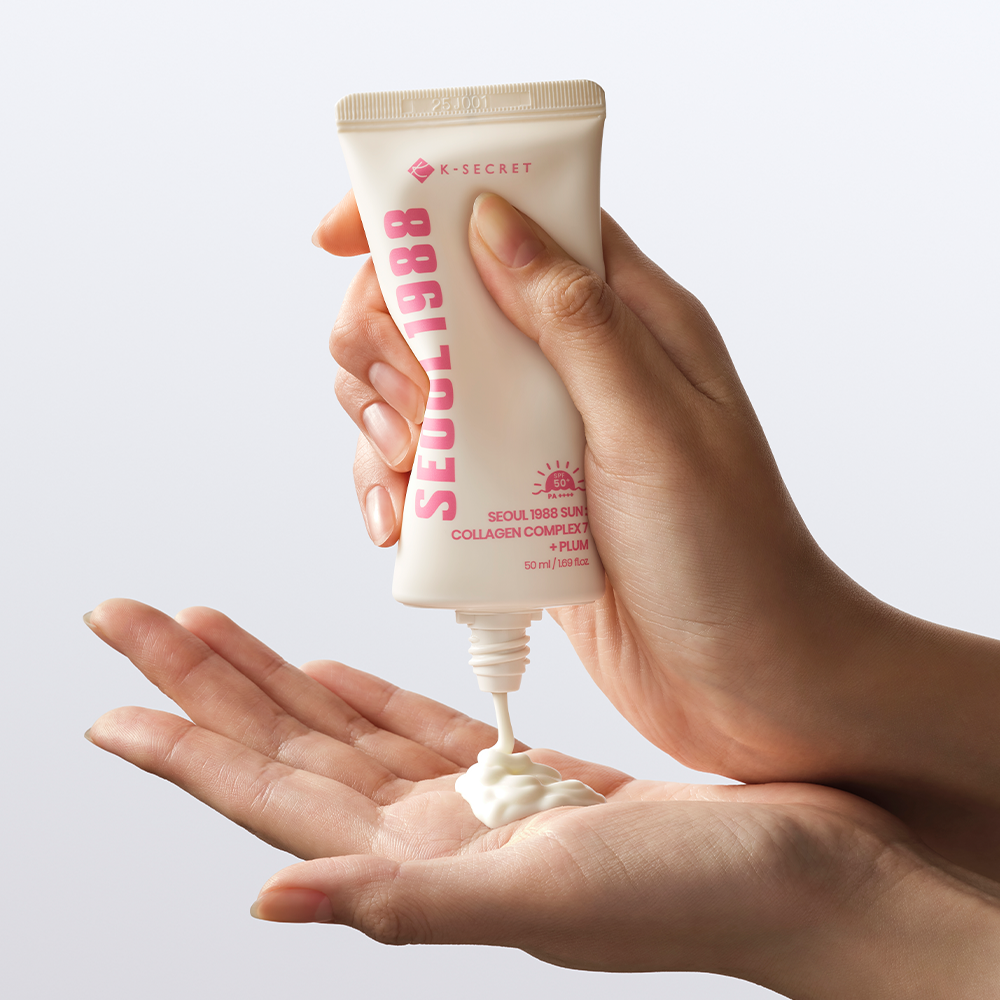 SEOUL 1988 Collagen Complex + Plum / Sunscreen SPF50 + Pa+++ 50ml