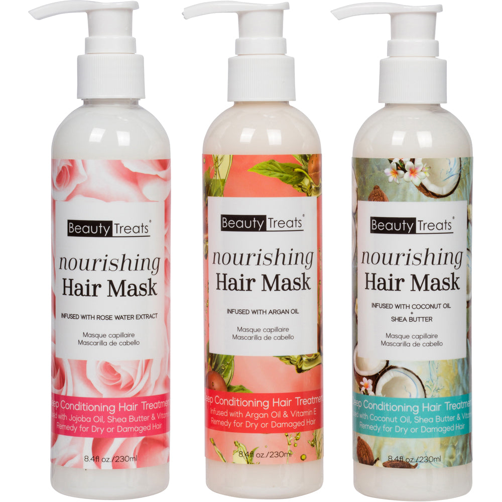 BEAUTY TREATS Nourishing Hair Mask  / 12pcs Display