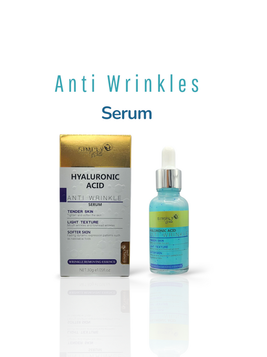 SIMPLY BELLA Hyaluronic Acid Serum - Anti Wrinkle 1.05oz
