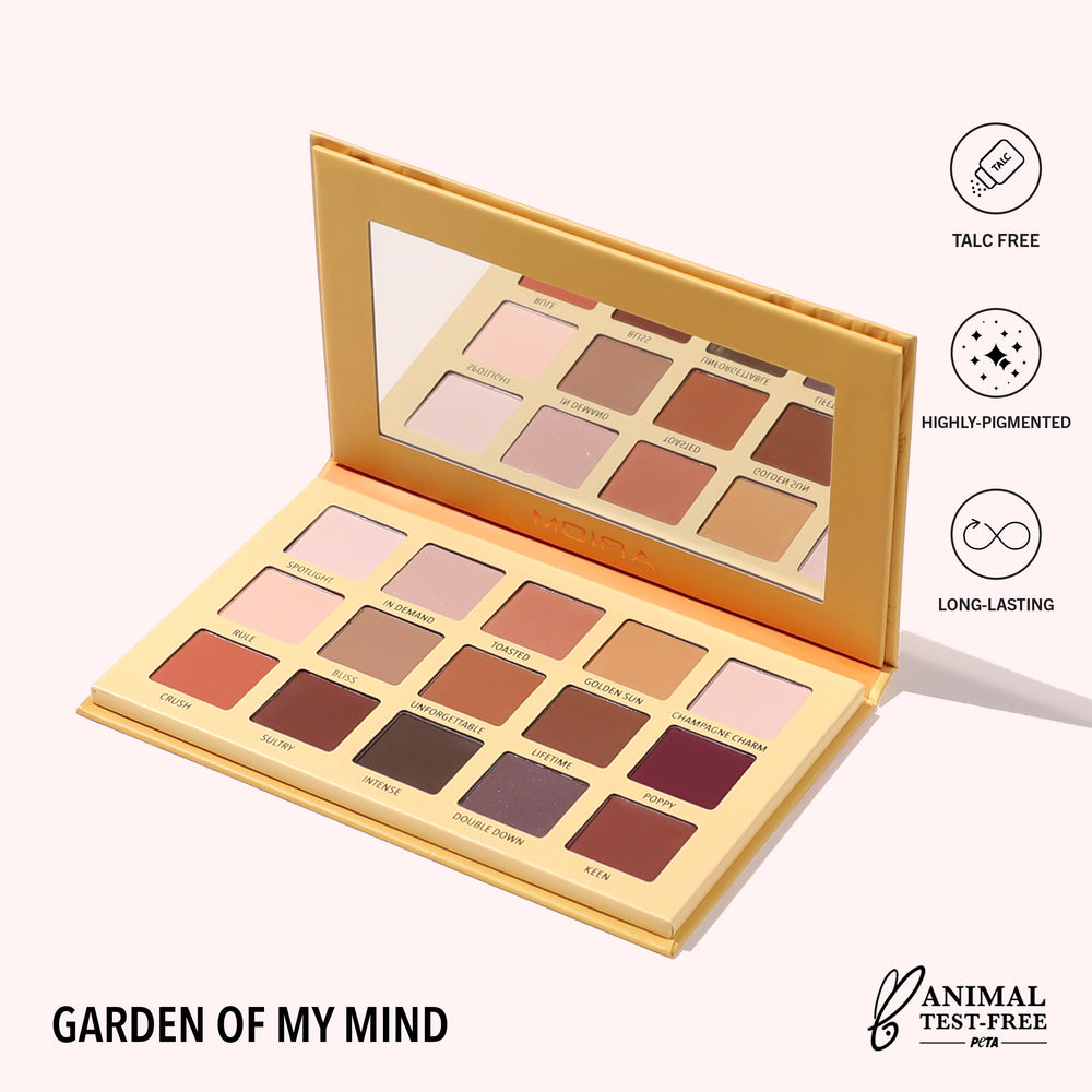 MOIRA  Garden of My Mind Eyeshadow Palette #BPP001N | 3pcs Box