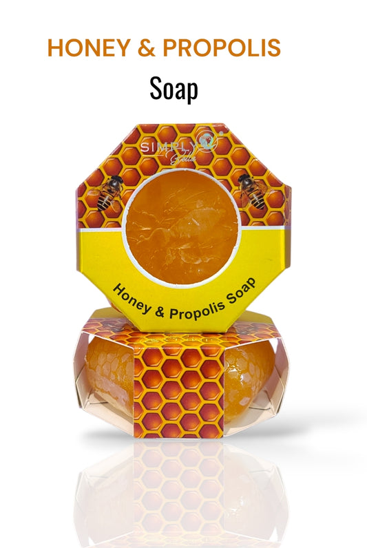 SIMPLY BELLA Sponge Soap | Honey & Propolis | 12pcs Display