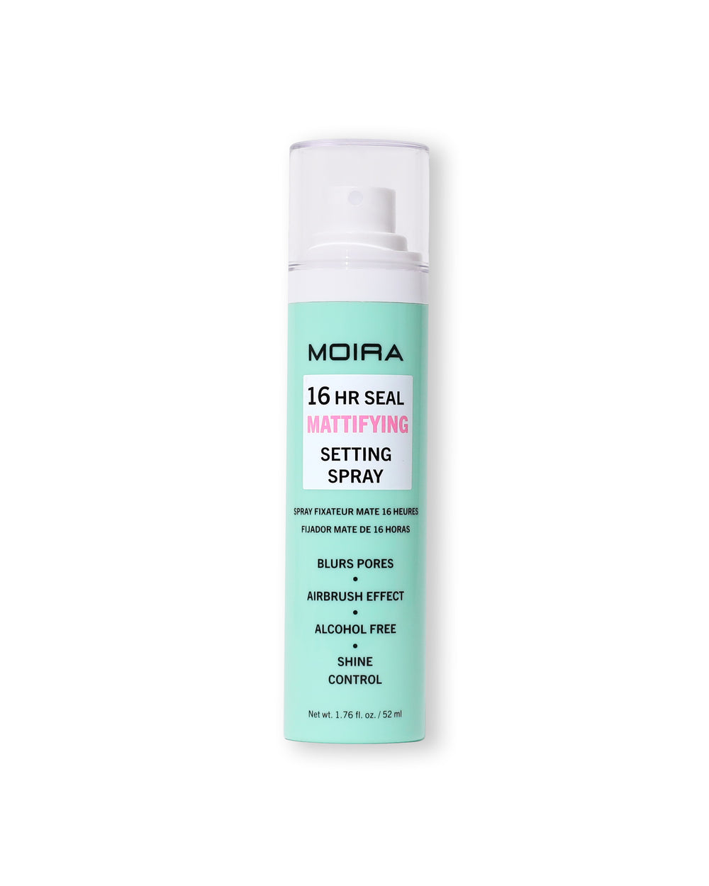 MOIRA Fijador de Maquillaje Matificante de 16HR / Caja de 3 piezas