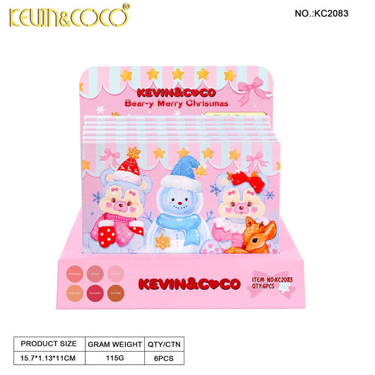 KEVIN&COCO Blush Palette #KC2083 / 6PCS Display