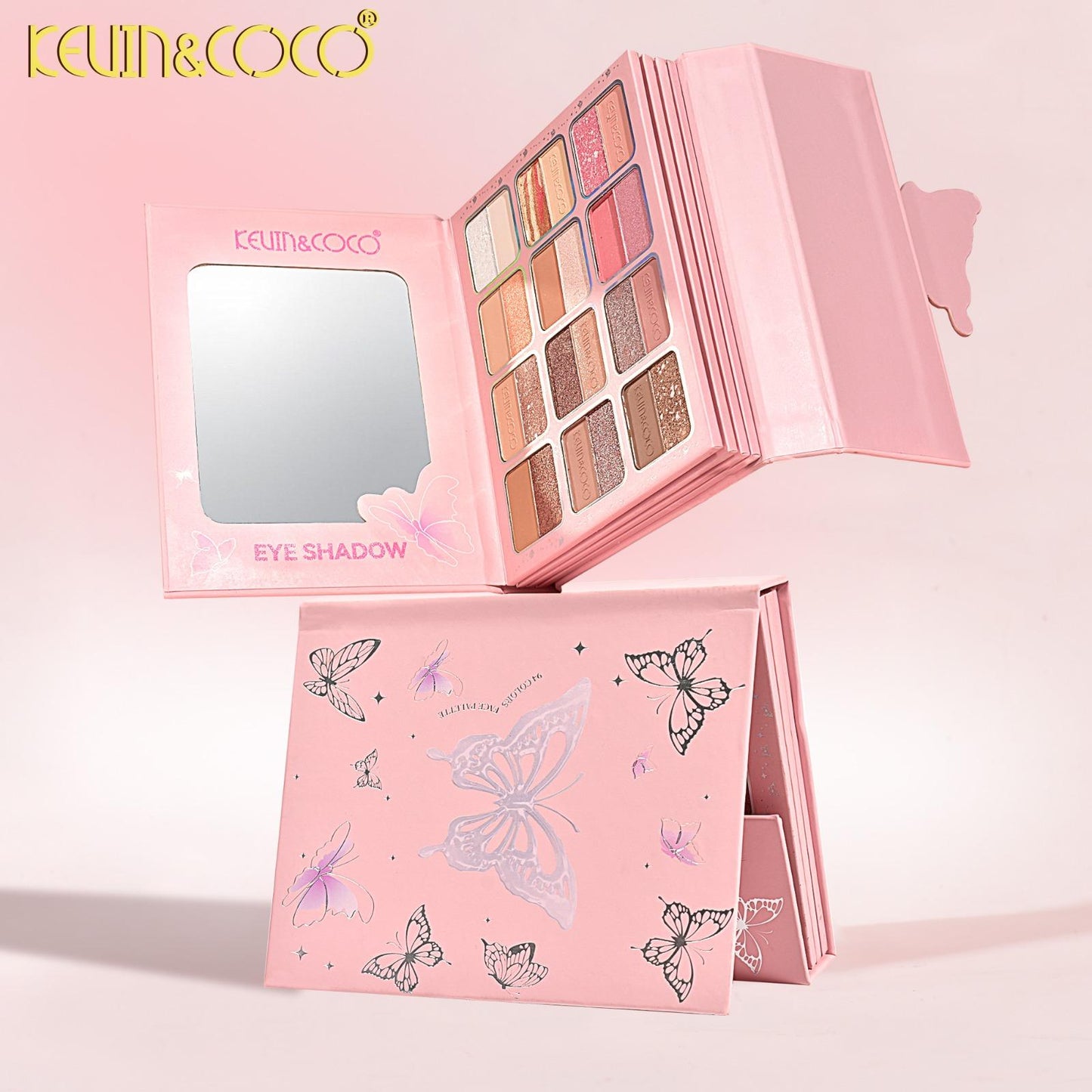 KEVIN&COCO Butterfly 94 Colors Face Palette