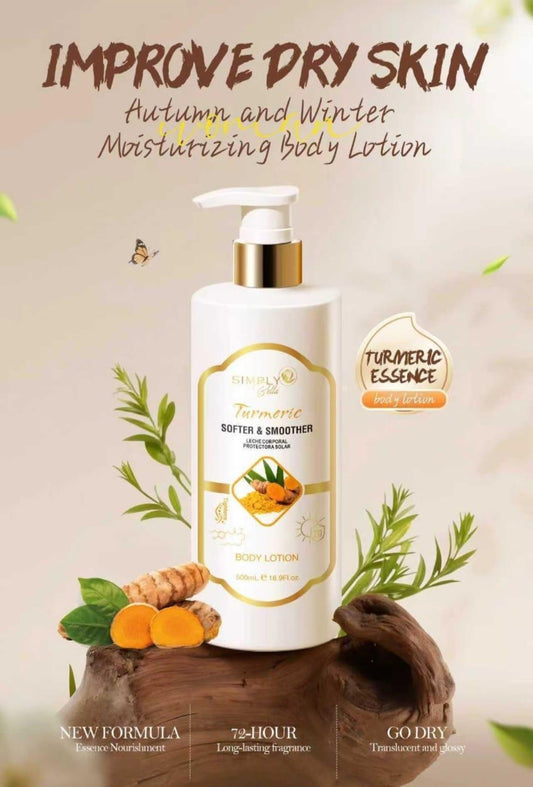 SIMPLY BELLA Turmeric Body Lotion + protector solar / 500ml
