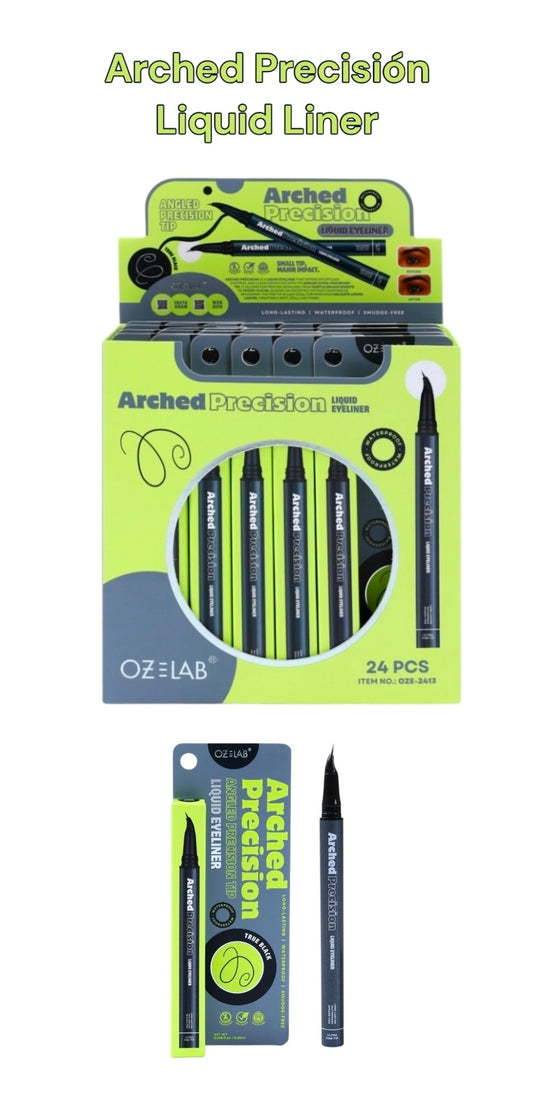 OZLAB Arched Precision Liquid Eyeliner / 24pcs Display