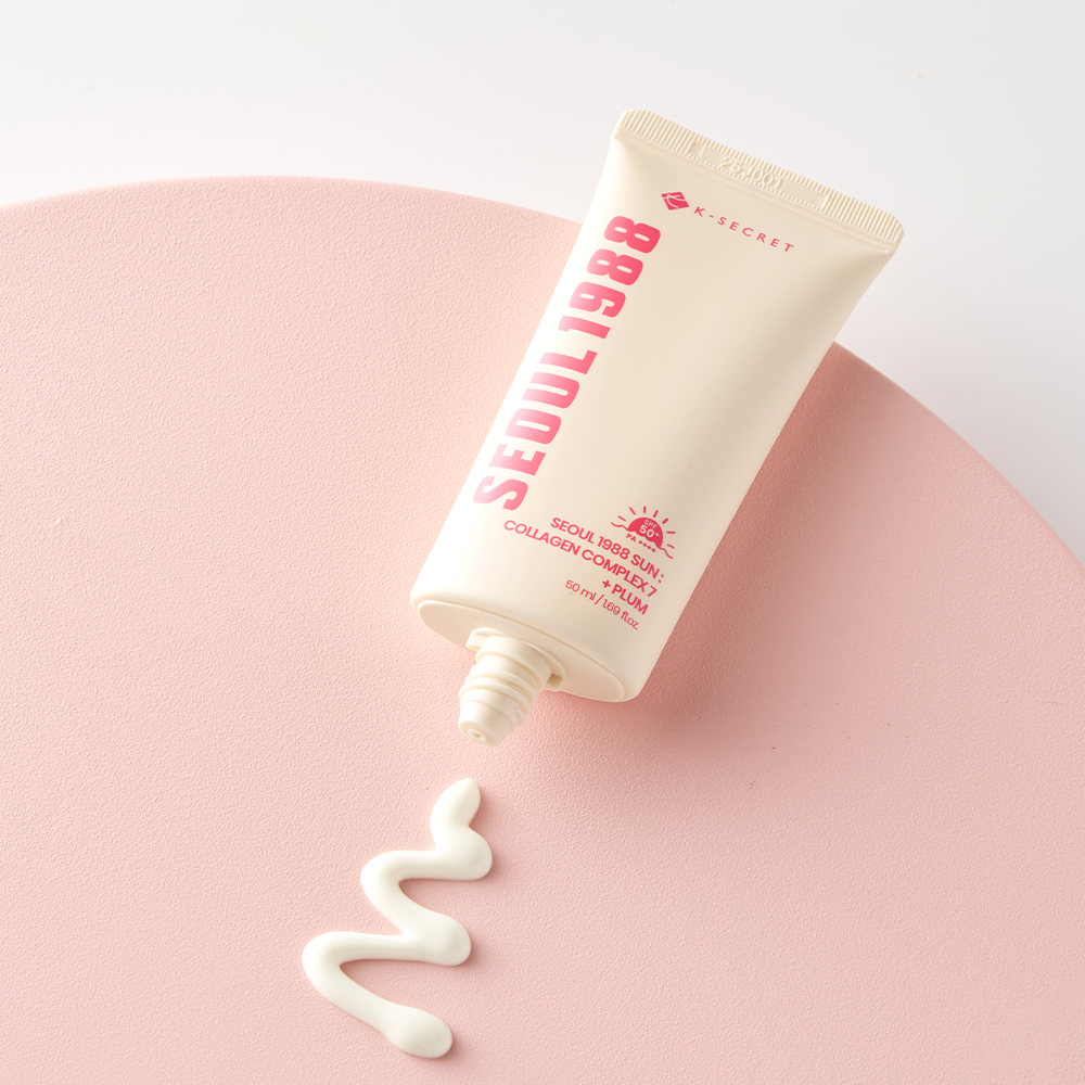 SEOUL 1988 Collagen Complex + Plum / Sunscreen SPF50 + Pa+++ 50ml