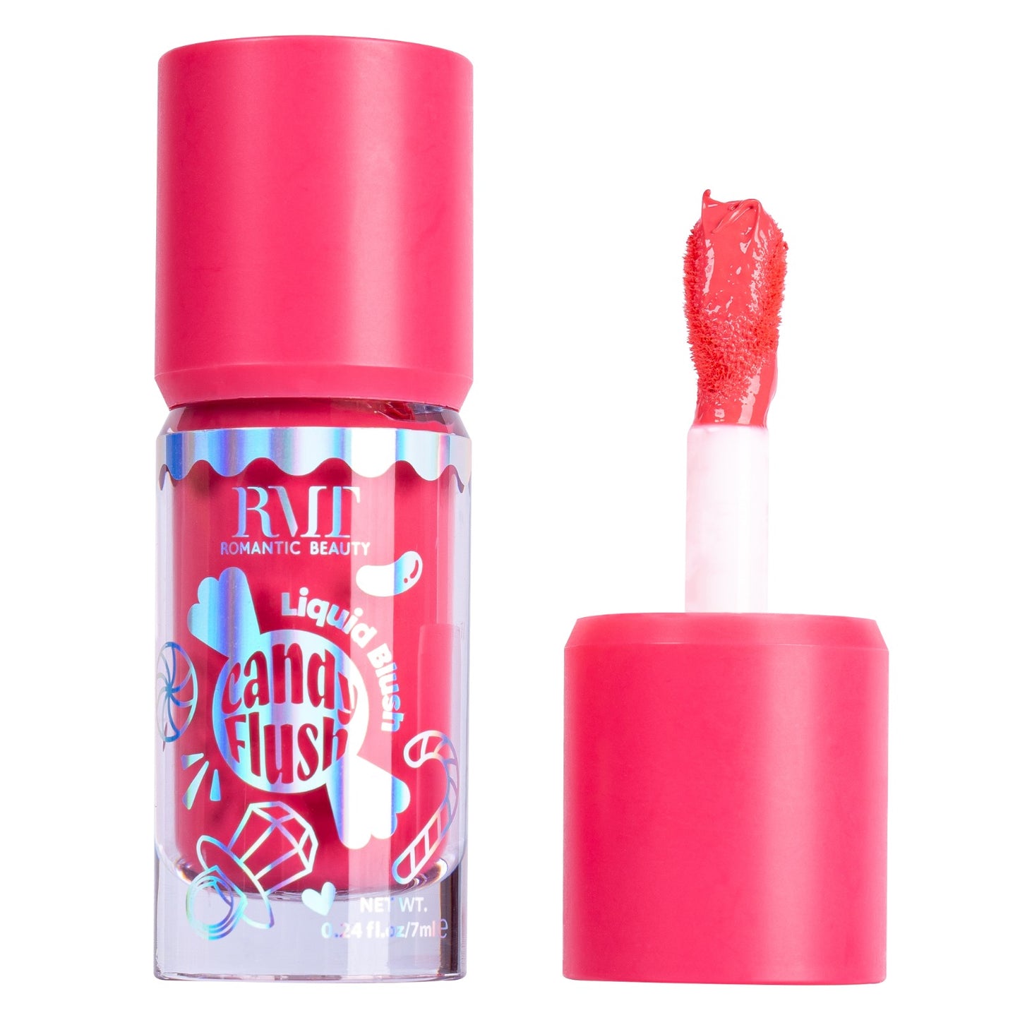 Romantic  Beauty  Candy Flush Liquid Blush #BL-9001 / 24pcs Display