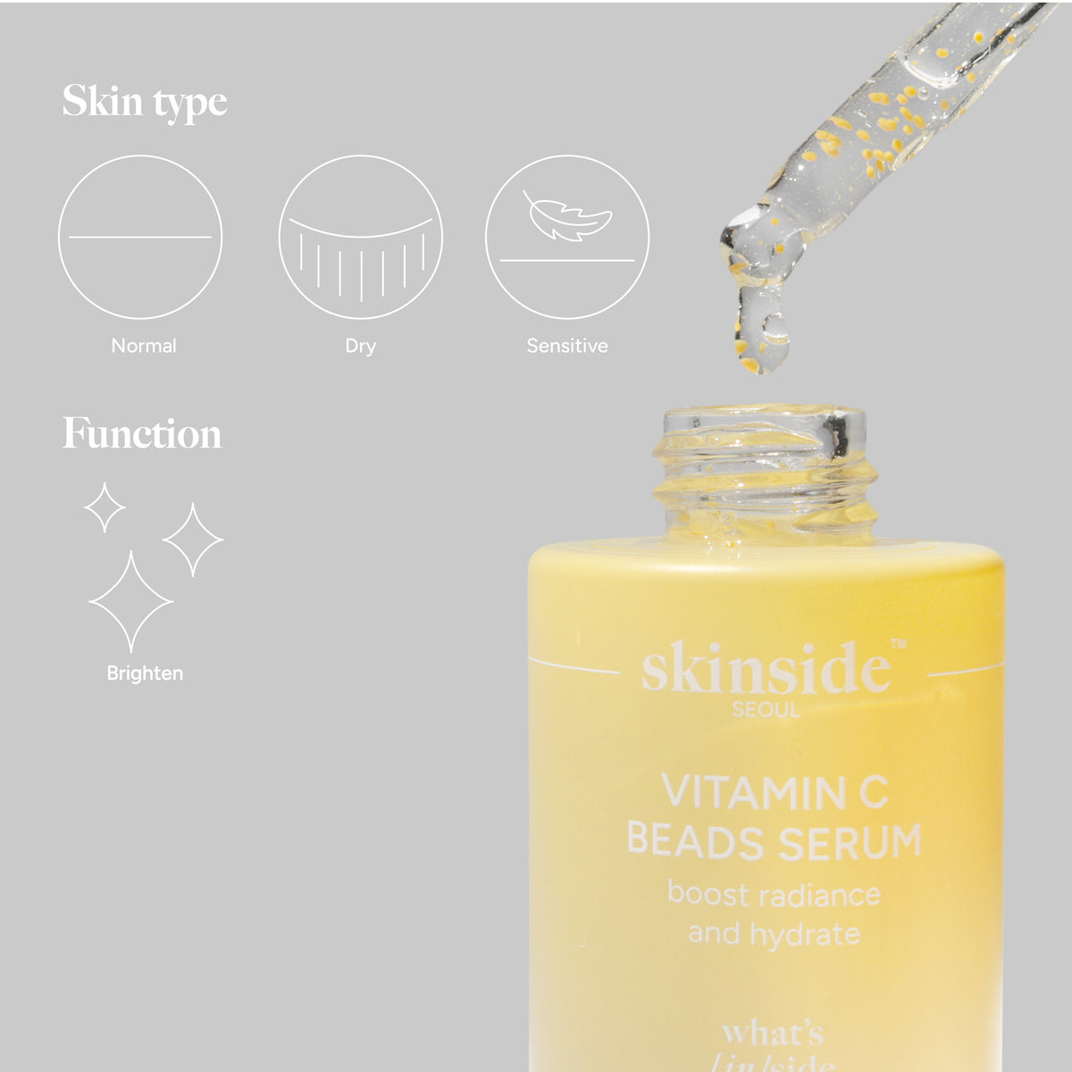 Skinside SEOUL Vitamin C Beads Serum 55ml