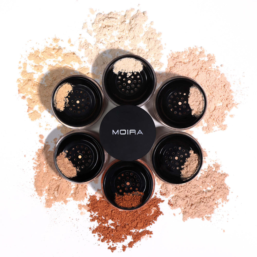 MOIRA Loose Setting Powder w/Display  24pcs Display + Tester