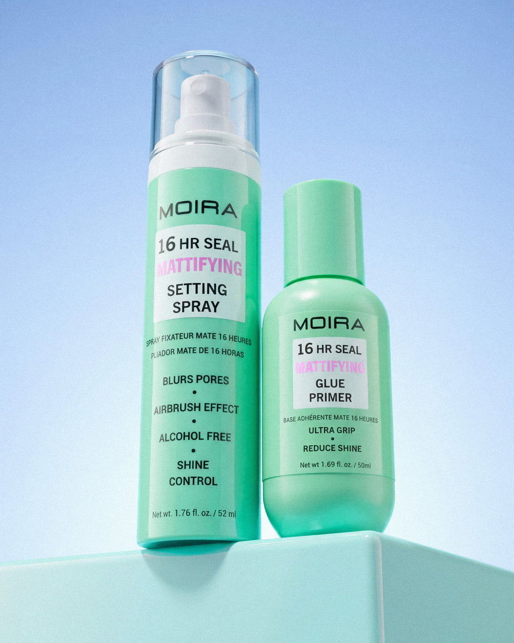 MOIRA 16HR Seal Mattifying Glue Primer  / 3pcs Box