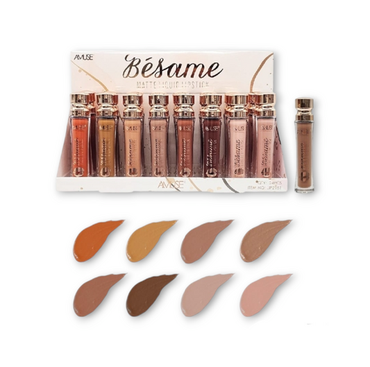 AMUSE Besame Matte Liquid Lipstick #LIP2181 | 24pcs Display