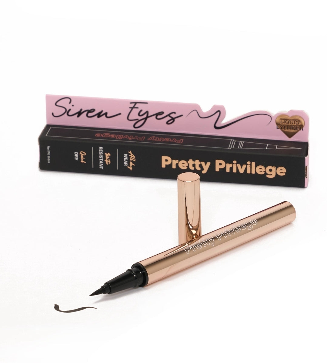 PRETTY PRIVILEGE Siren Eyes Liquid Liner / 24pcs Display