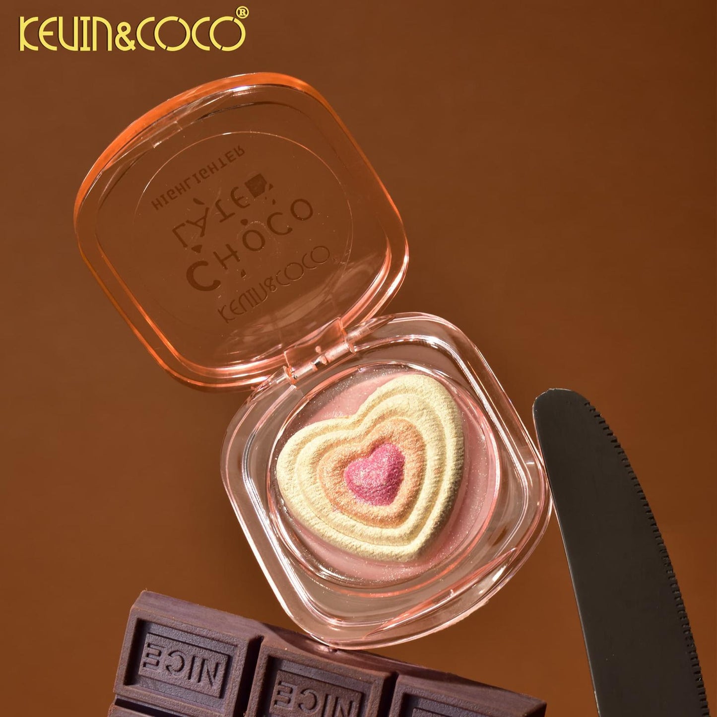 KEVIN&COCO Chocolate Highlighter / 24pcs display