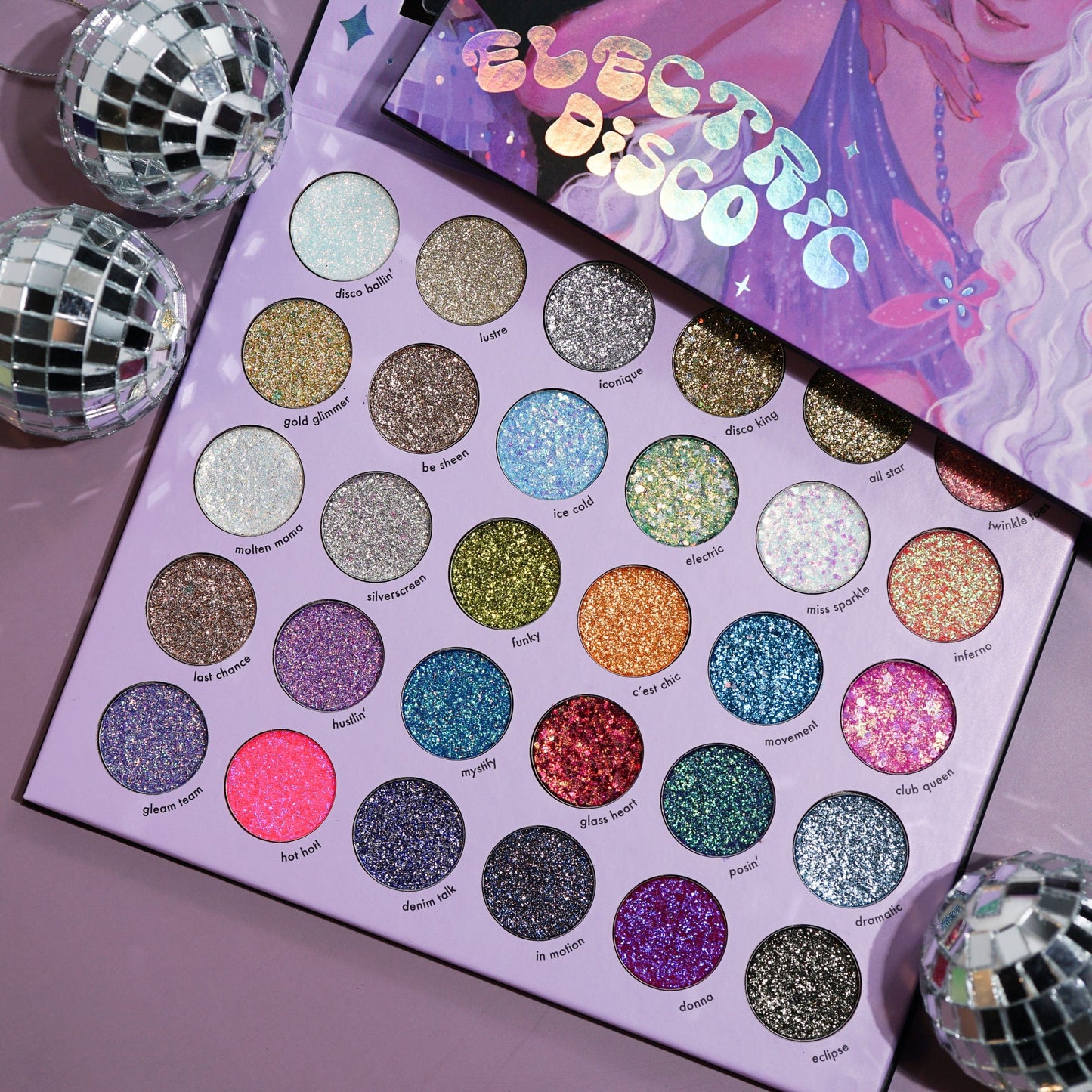 KARA BEAUTY Electric Disco Glitter Palette