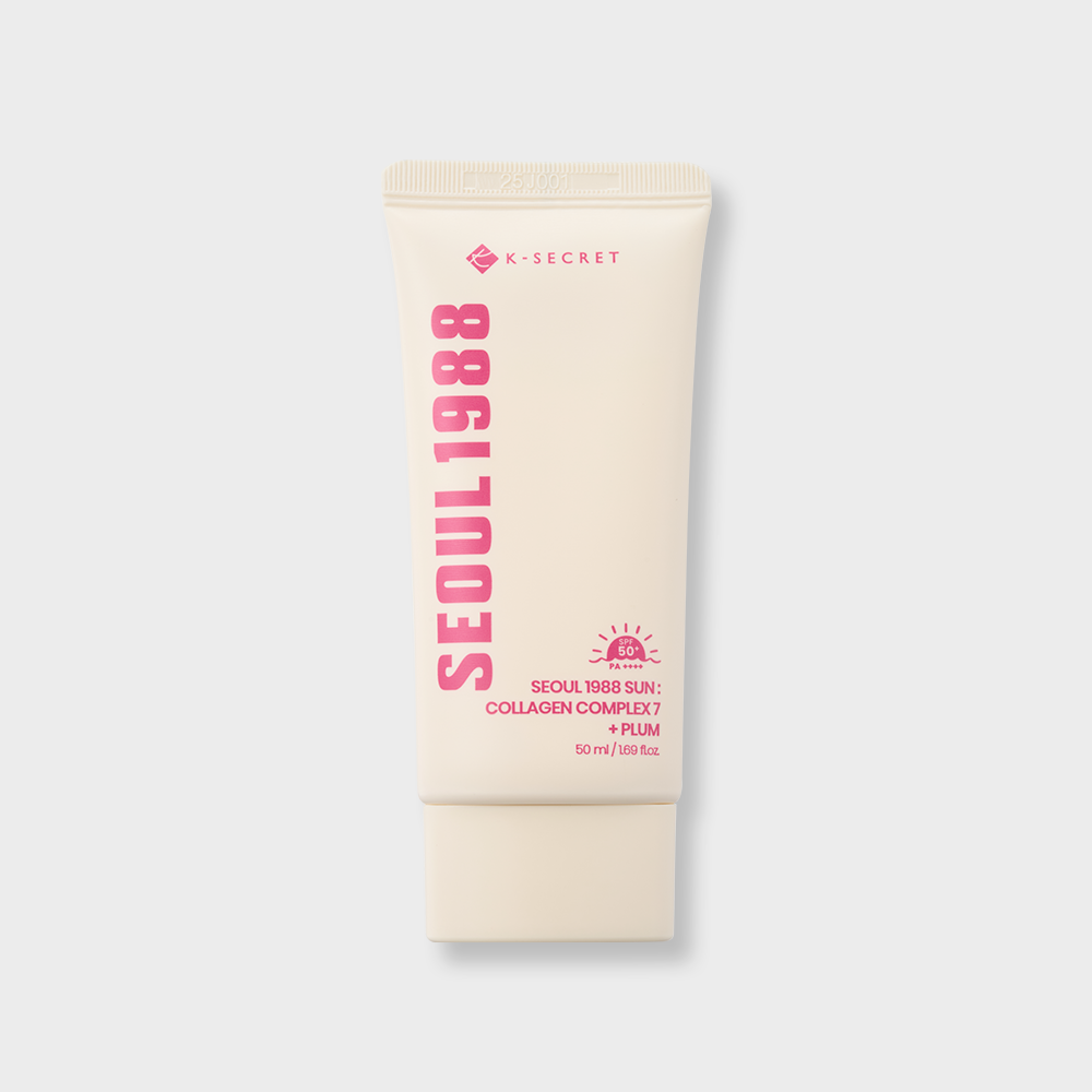 SEOUL 1988 Collagen Complex + Plum / Sunscreen SPF50 + Pa+++ 50ml
