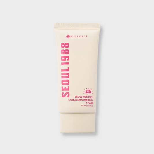 SEOUL 1988 Collagen Complex + Plum / Sunscreen SPF50 + Pa+++ 50ml