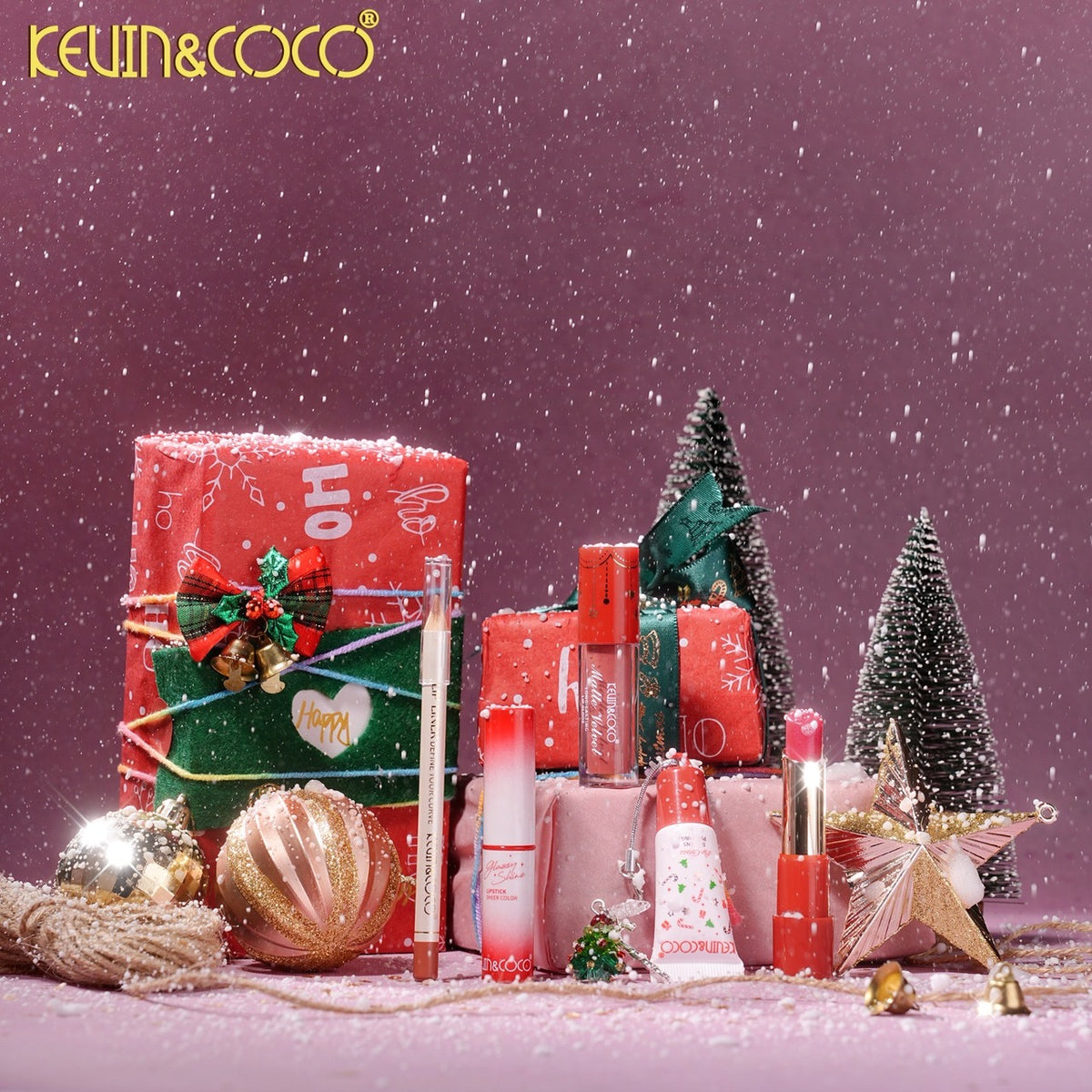 KEVIN&COCO Winter Whisper Lip Set #KC1957 / 6pack Display