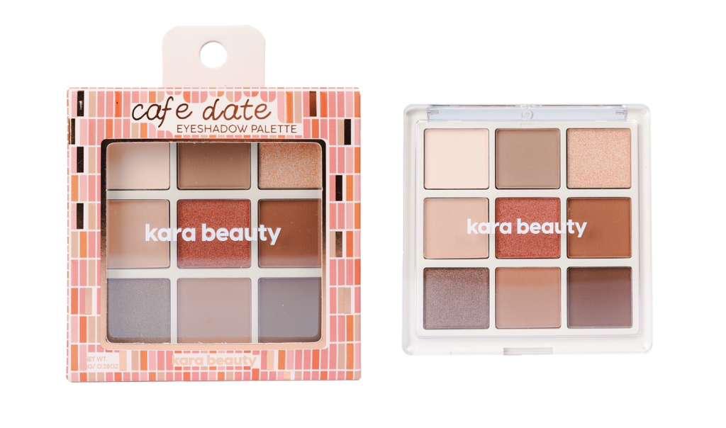 KARA BEAUTY Cafe Date Eyeshadow Palette / 3pcs pack