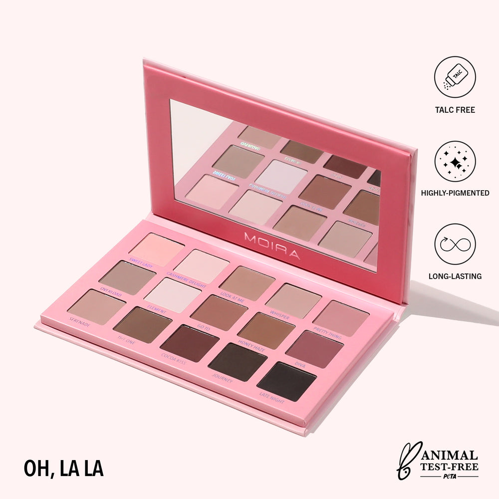 MOIRA Oh La La Eyeshadow Palette #BPP004N | 3pcs Box