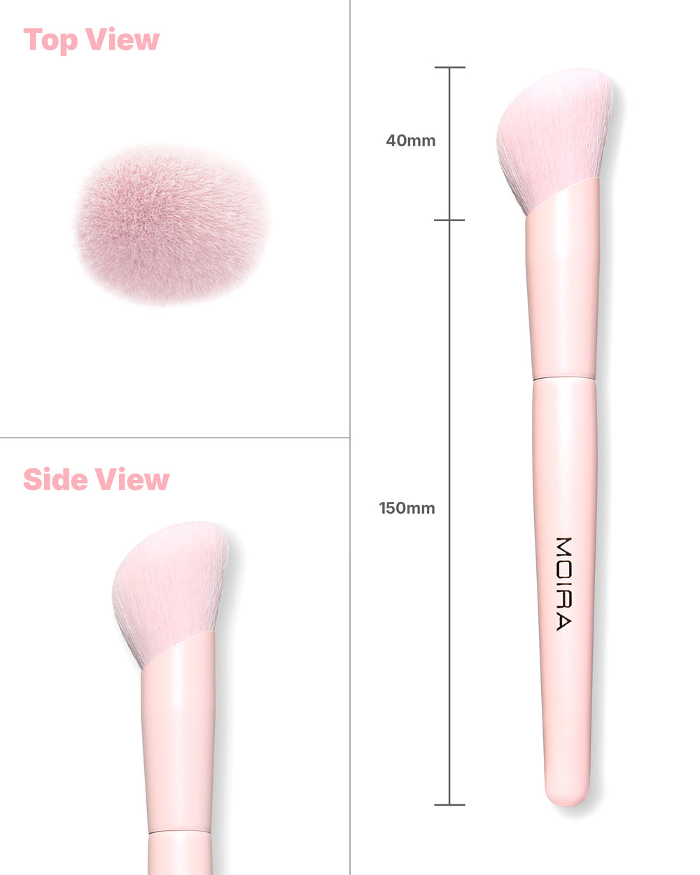 MOIRA Love Blur Blush Set w/Display 39pcs Display + Tester (#12 out of stock)