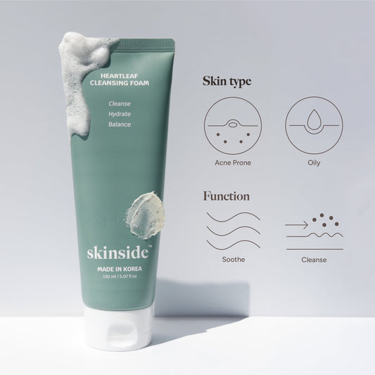 Skinside SEOUL Heartleaf Foaming Cleanser 150ml / 6pcs pack