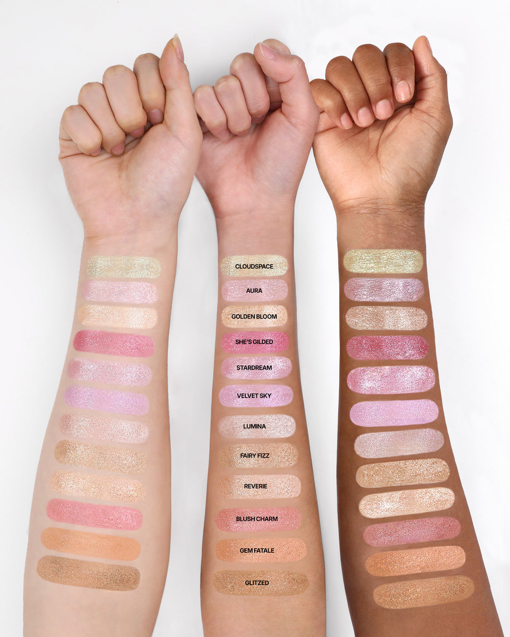 MOIRA Endless Glitz Series Palette / 3pcs Box