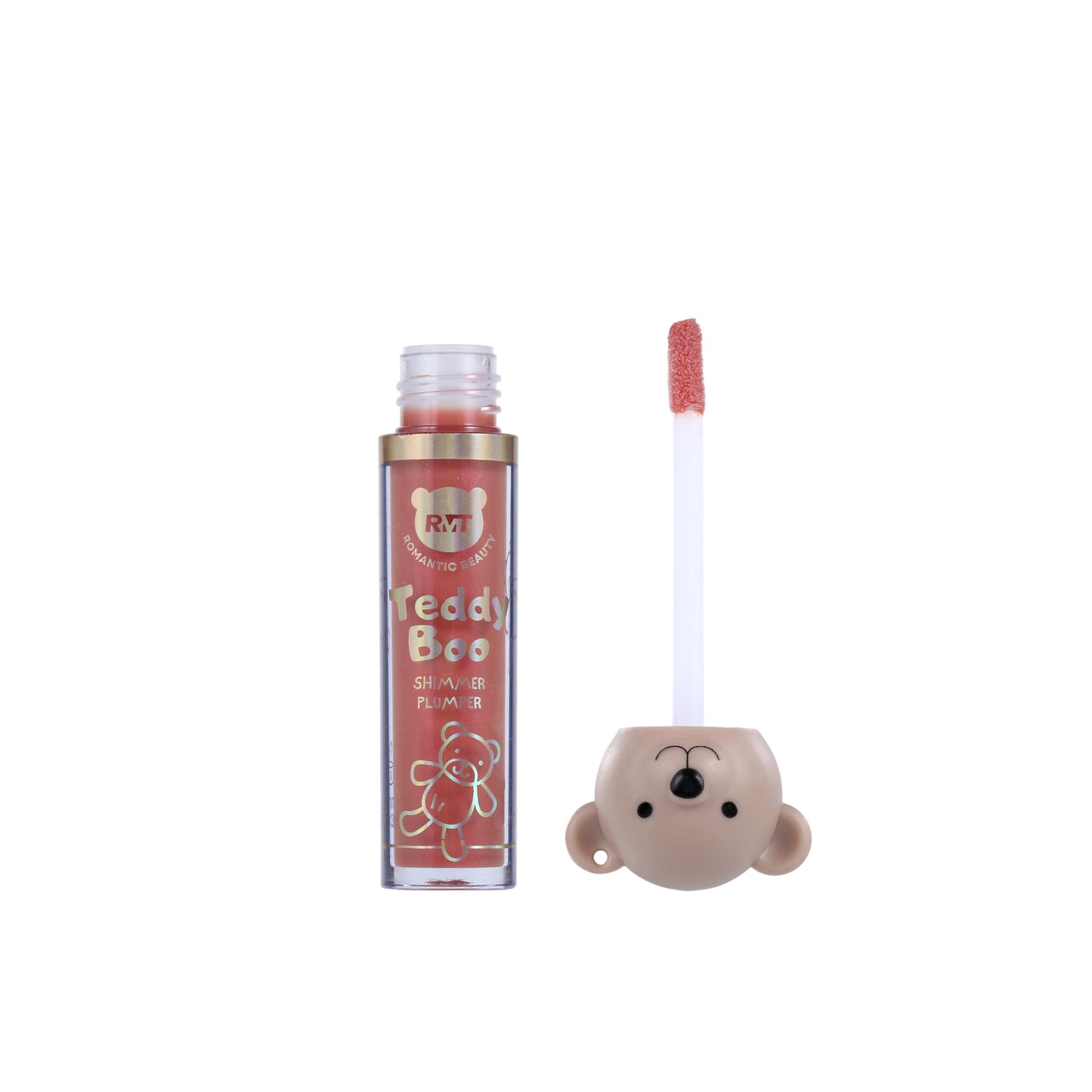 ROMANTIC BEAUTY Teddy Boo Keychain Shimmer Plumper  / 24pcs Display