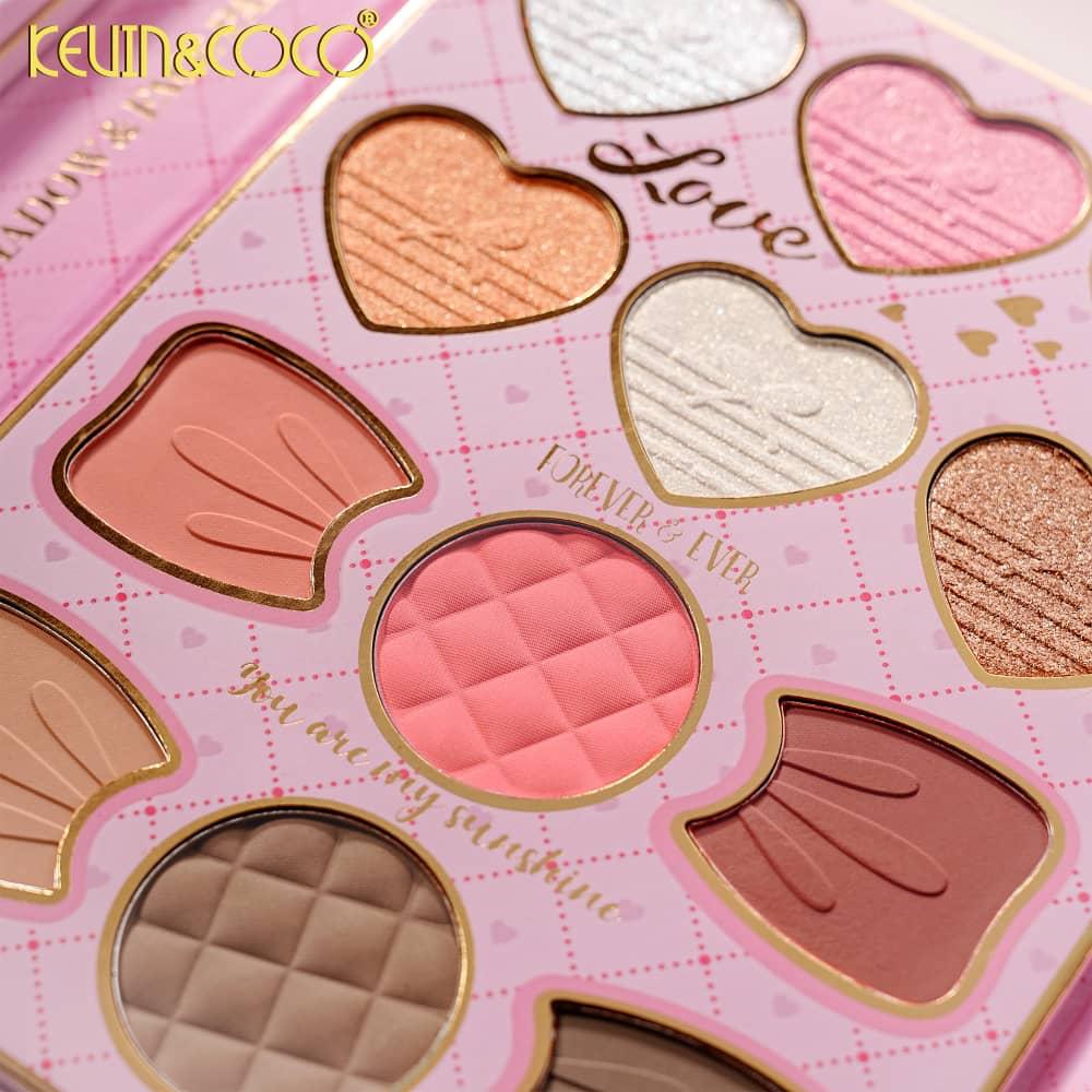 KEVIN&COCO 117 Color Eyeshadow Palette
