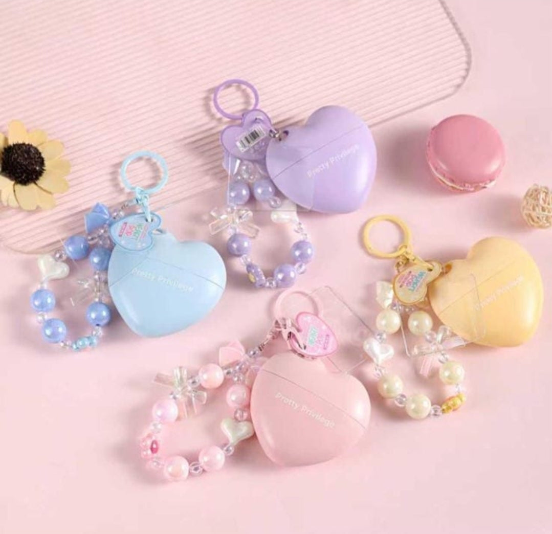 PRETTY PRIVILEGE Keychain + Hand Cream / 16pcs Display