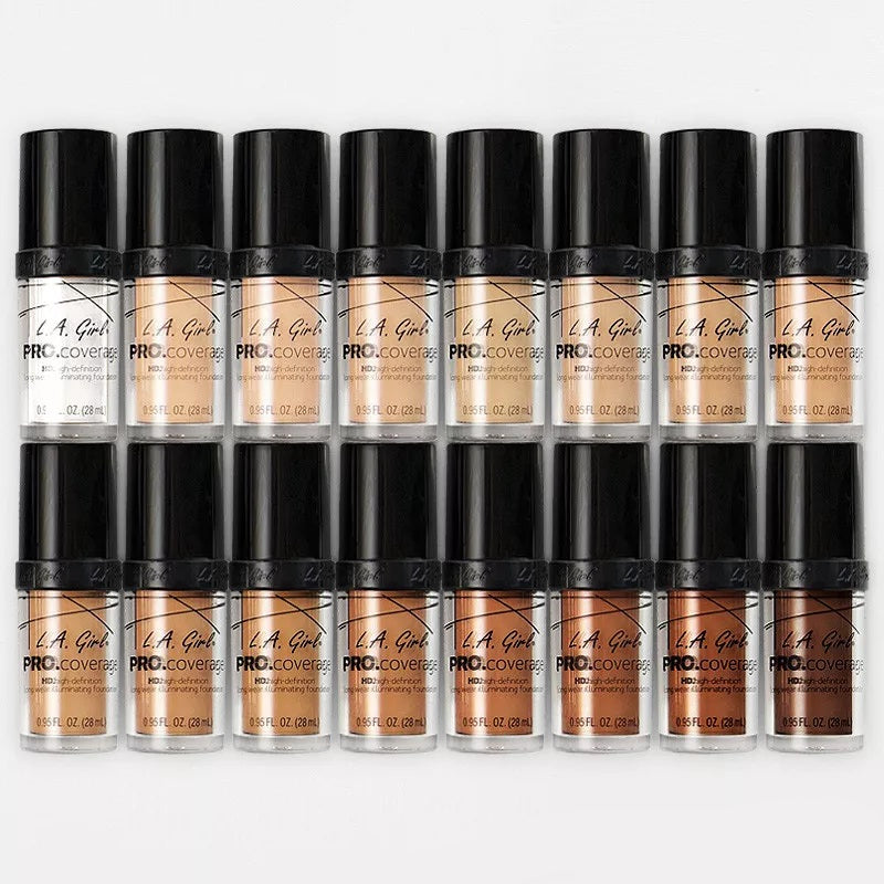 LA GIRL HD PRO Coverage Foundation #GCD253B.1 w/ Display 144pcs Display