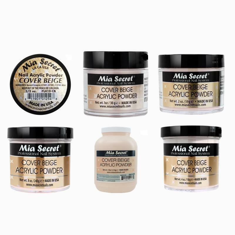 MIA SECRET - COVER BEIGE ACRYLIC POWDER - PL410-CB