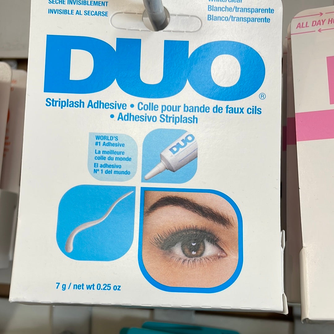 DUO GLUE - BLUE - STRIPLASH ADHESIVE - CLEAR / 6PCS PK